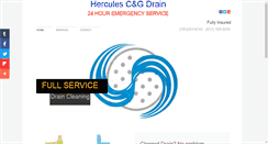 Desktop Screenshot of herculescgdrain.com